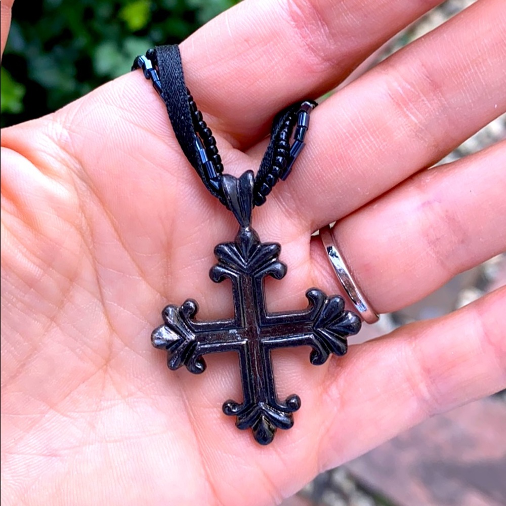 Barack cross necklace